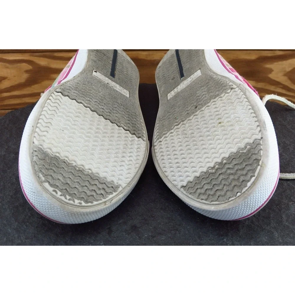 Sperry‎ Top-Sider Youth Girls Shoes Size 4.5 M Pink Boat Shoe Fabric
